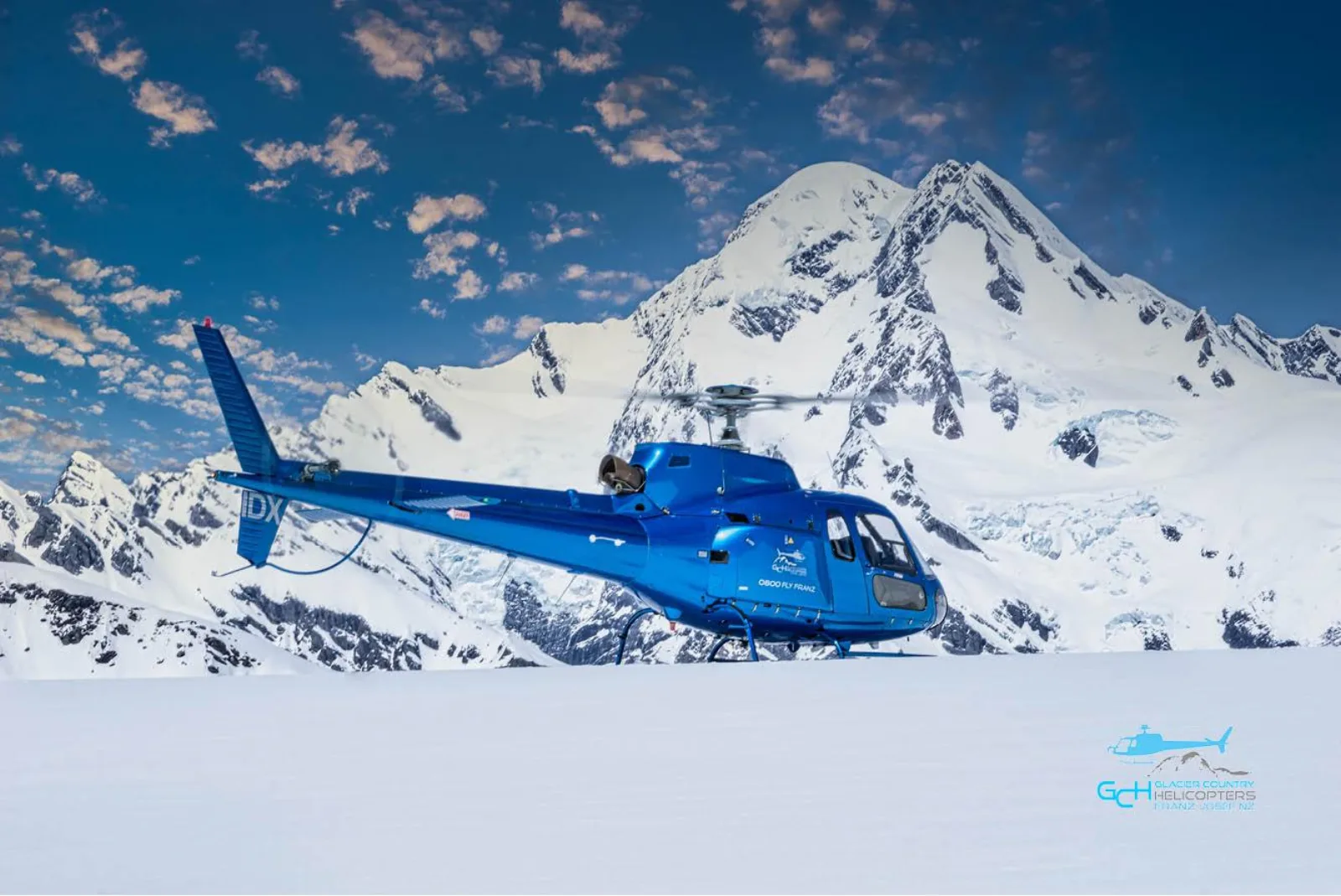 Franz Josef: 35-Minute Helicopter Trip over Two Glaciers