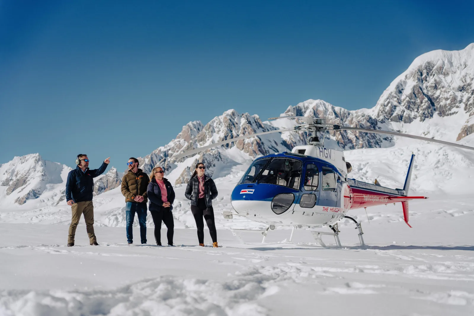 Franz Josef, Fox Glacier & Mt Cook Helicopter Scenic Flight